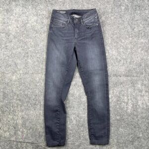 G Star Raw Shape High Super Skinny Jeans Womens 24x26 Altered SEE